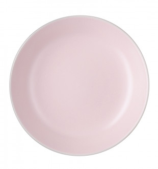 Набор тарелок для пасты simplicity, D20 см, розовые, 2 шт. 