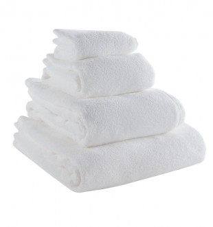 Полотенце для рук белого цвета из коллекции essential, 50х90 см 