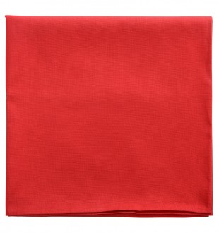 Скатерть на стол из хлопка красного цвета russian north, 170х170 см 