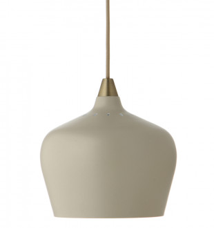 Лампа подвесная cohen xl, 32хD32 см, серо-коричневая матовая, коричневый шнур 