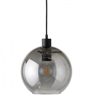 Лампа подвесная kyoto round, 18хD25 см, серая 