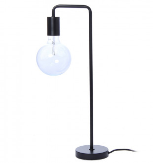 Лампа настольная cool, 15х22,5х55 см, черная матовая 