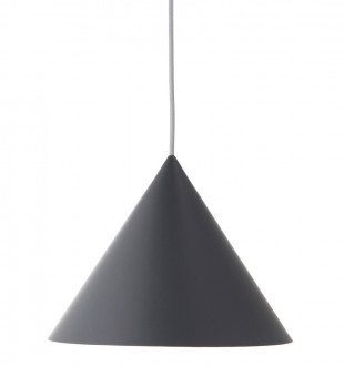 Лампа подвесная benjamin, 22хD30 см, серая матовая, серый шнур 