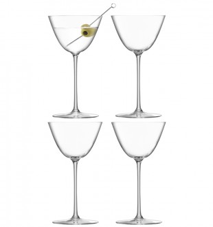 Набор бокалов для мартини borough, 195 мл, 4 шт. 