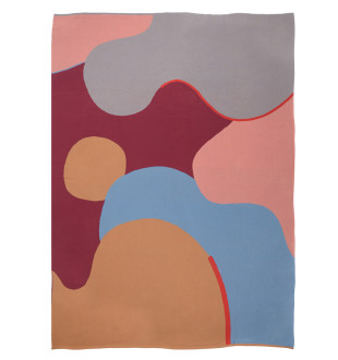 Плед из хлопка с авторским принтом из коллекции freak fruit, 130х180 см 