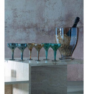 Набор креманок для шампанского signature, epoque, 150 мл, сапфир, 2 шт. 