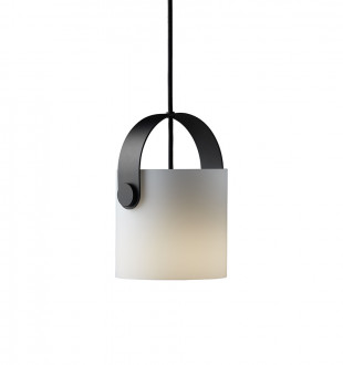 Лампа подвесная ootg, 16хD16 см, белое опаловое стекло 