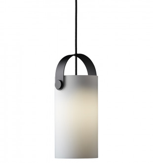 Лампа подвесная ootg, 31хD16 см, белое опаловое стекло 
