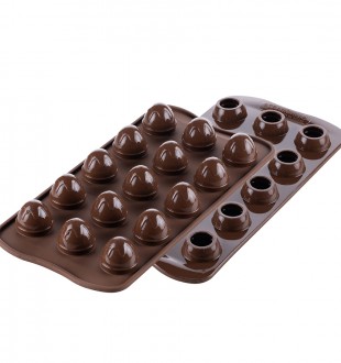 Форма для приготовления конфет choco drop силиконовая 