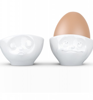 Набор подставок для яиц tassen kissing & dreamy, 2 шт, белый 