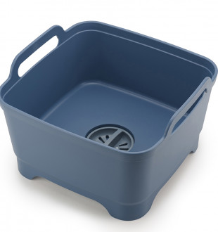 Контейнер для мытья посуды wash&drain™, синий 