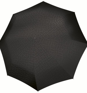 Зонт механический pocket classic signature black hot print 