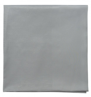 Скатерть жаккардовая серого цвета из хлопка с вышивкой из коллекции essential, 180х180 см 