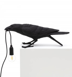 Настольная лампа Bird Black Playing 