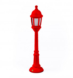 Настольная лампа Street Lamp Dining Red 