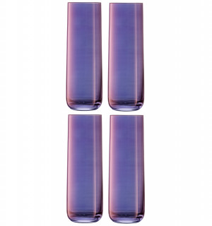 Набор стаканов aurora, 420 мл, фиолетовый, 4 шт. 