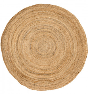 Ковер из джута круглый базовый из коллекции ethnic, 120 см 