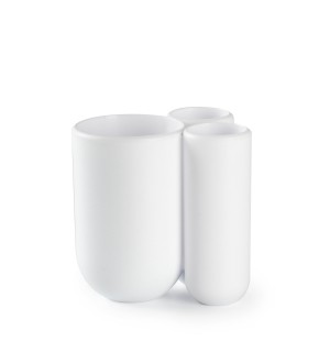 Стакан для зубных щеток touch, белый 