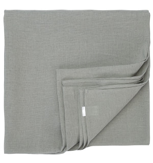 Скатерть из стираного льна серого цвета из коллекции essential, 170х170 см 