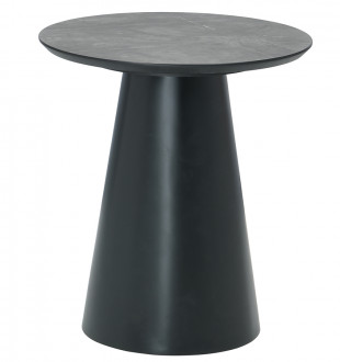 Столик zoe, D45х50 см, черный 