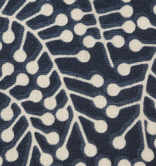 Набор из двух муслиновых полотенец темно-синего цвета с принтом Спелая Смородина из коллекции scandinavian touch, 50х70 см 