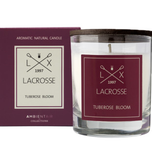 Свеча ароматическая lacrosse, tuberose bloom, 40 ч 