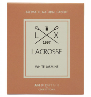 Свеча ароматическая lacrosse, Белый жасмин, 40 ч 