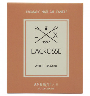 Свеча ароматическая lacrosse, Белый жасмин, 40 ч 