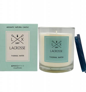 Свеча ароматическая lacrosse, thermal water, 60 ч 