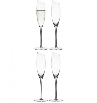 Набор бокалов для шампанского geir, 190 мл, 4 шт. 