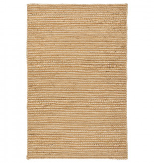 Ковер из джута бежевого цвета в полоску из коллекции ethnic, 200х300 см 