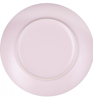 Набор обеденных тарелок simplicity, D26 см, розовые, 2 шт. 