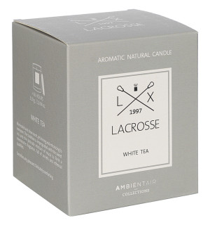 Свеча ароматическая lacrosse, Белый чай (новая), 60 ч 