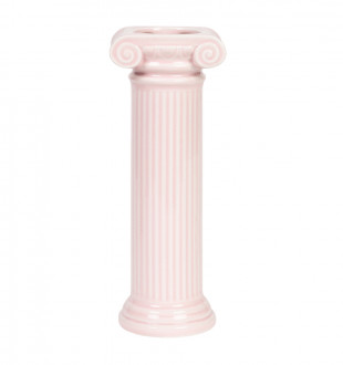 Ваза для цветов athena, 25 см, розовая 