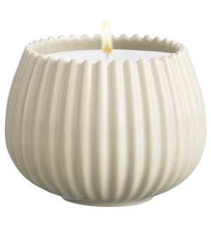 Свеча ароматическая green tea & pear blossom из коллекции edge, бежевый, 30 ч 