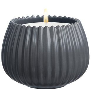 Свеча ароматическая sandalwood, bergamot & citrus из коллекции edge, серый, 30 ч 