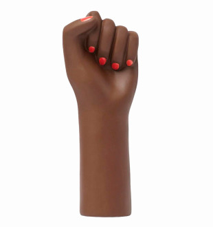 Ваза для цветов girl power, black, 27,1 см 
