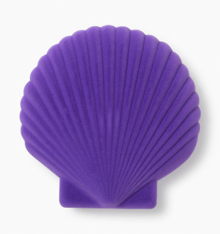 Шкатулка для украшений venus, 12,8х12,6х5 см, фиолетовая 