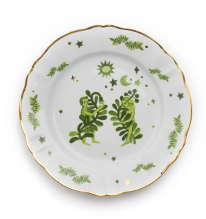 Тарелка обеденная FLORAL 26,5 см 