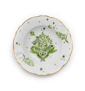 Тарелка глубокая FLORAL 23 см 