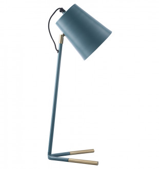 Лампа настольная byokko, D20х55 см, темно-бирюзовая 