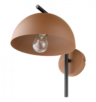 Светильник настенный jassy, D29х26 см, коричневый 
