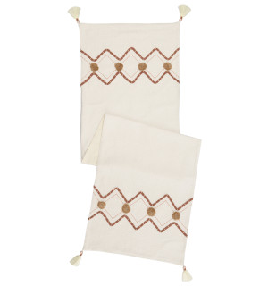 Дорожка на стол с вышивкой geometry из коллекции ethnic, 45х150 см 