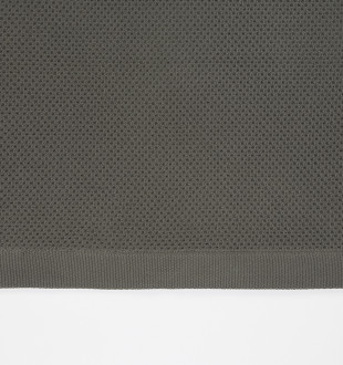 Полотенце для рук вафельное темно-серого цвета из коллекции essential, 50х90 см 