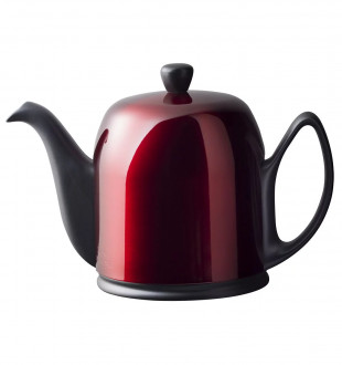 Чайник на 6 чашек Degrenne Salam Pomme D'Amour 1000 мл, Черный, Красный 