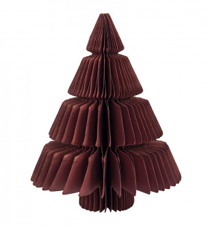 Декор новогодний honeycomb tree бордового цвета из коллекции new year essential 