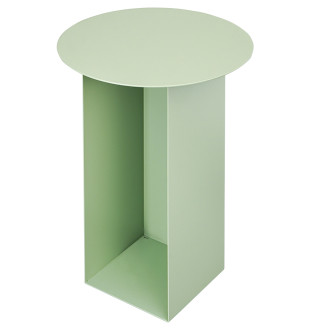 Столик журнальный silje, D38 см, зеленый 