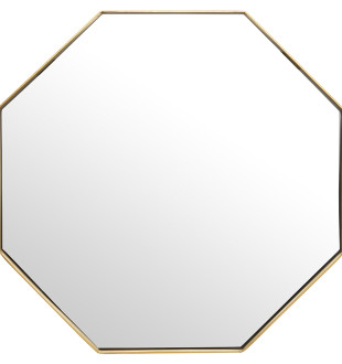 Зеркало настенное raffin, 51х51 см, золотое 