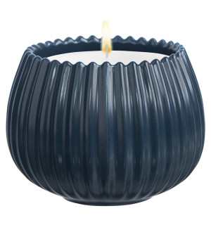 Свеча ароматическая spicy snowflakes из коллекции edge, синий, 30 ч 