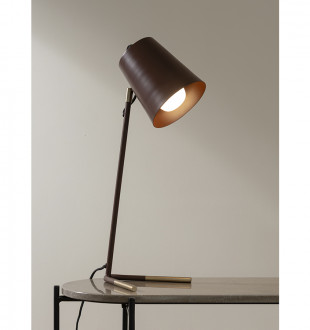 Лампа настольная byokko, D20х55 см, сливовая 